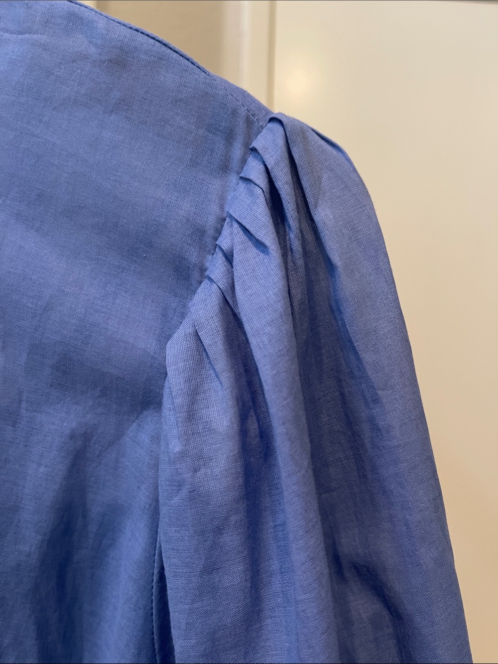Banana Republic Blue Lightweight Shirt Dress - Picture 3 of 12